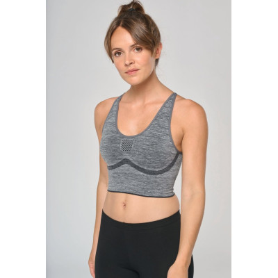 Soutien de desporto regulável sem costuras